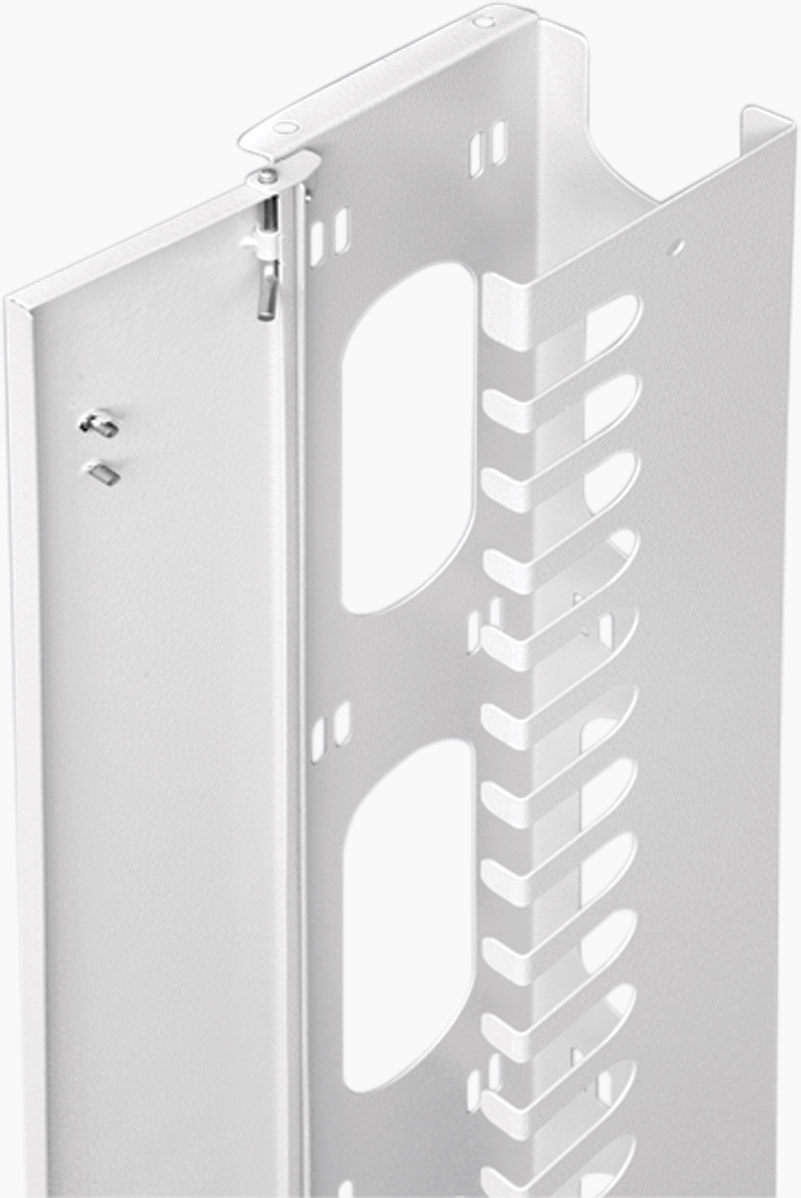 Organizador vertical de cabos (para Rack largura 800mm) - OC 08.18 Organizador vertical de cabos (para Rack largura 800mm) - OC 08.18