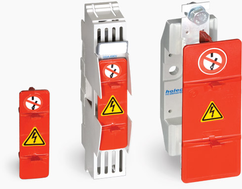Proteção para base fusível NH - NH P1.2.3-F Proteção para base fusível NH - NH P1.2.3-F